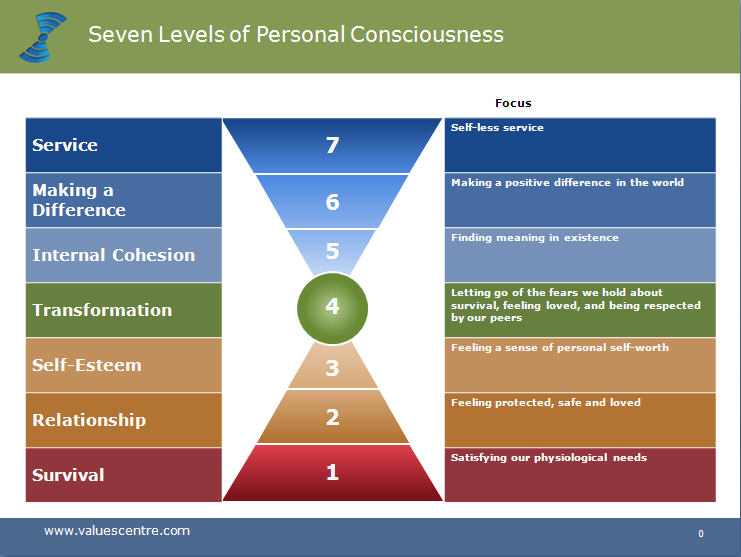 What are the levels of consciousness